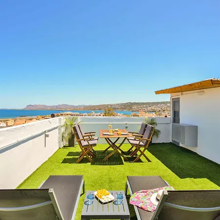 アパート Old Town Loft With Sea View Roof Terrace And Private Parking