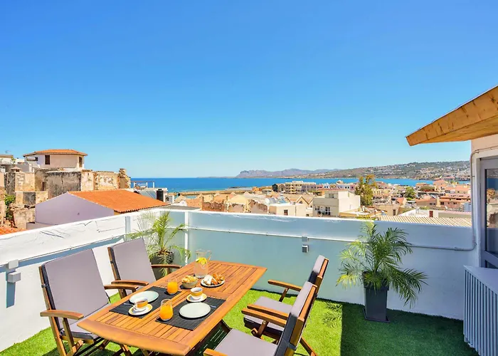 Old Town Loft With Sea View Roof Terrace And Private Parking Apartment